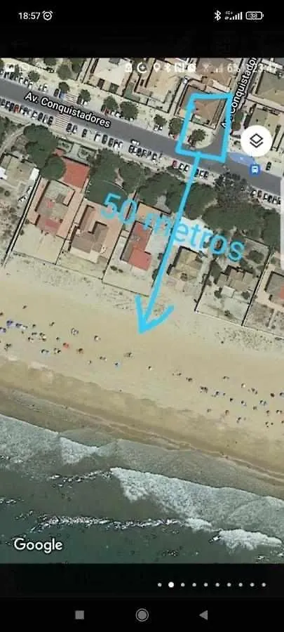 Dos Casas Juntas Y Patio Comun A 25 Metros De La Playa Villa Mazagon Holiday home